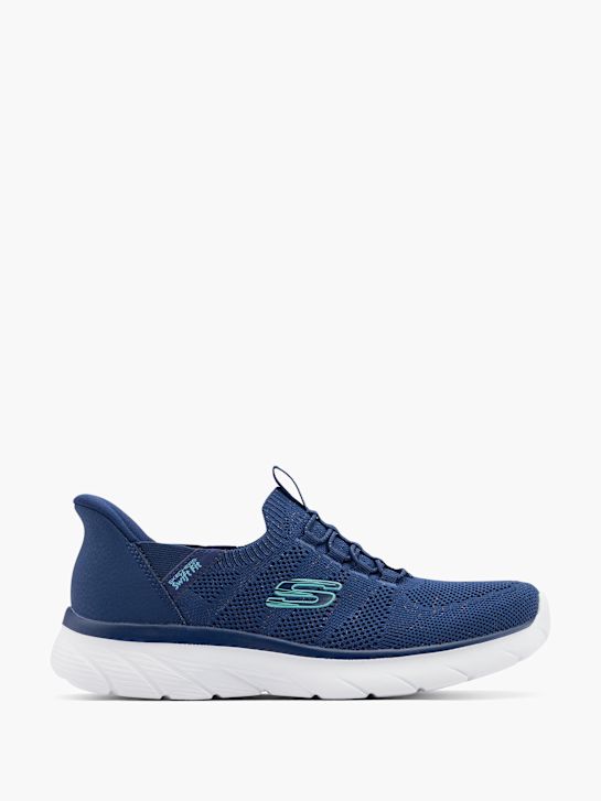 Skechers SWIFT FIT SOLE PROVIDER Slip-Ons Blau