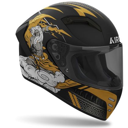 Casque Airoh CONNOR - ZEUS - Noir / Jaune