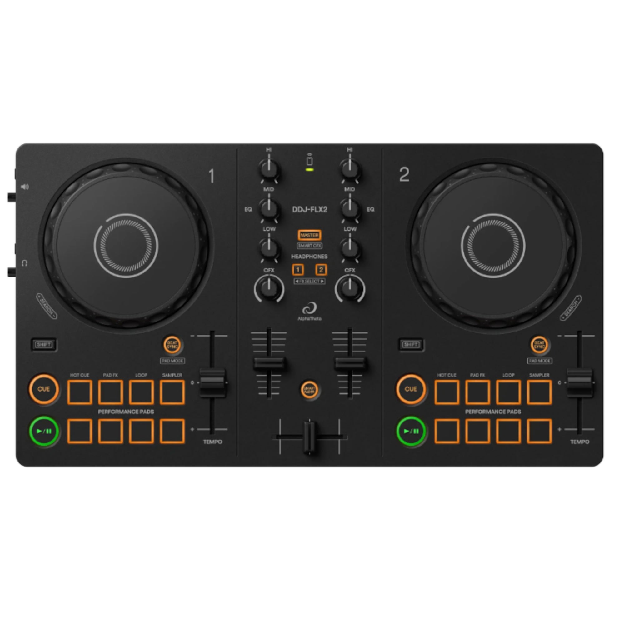 AlphaTheta DDJ-FLX2 2-kanaals DJ-controller