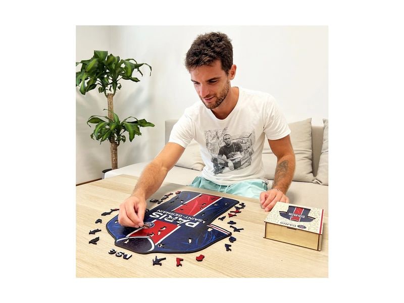 Iconic Puzzle PSG FC – Trikot Offizielles Holzpuzzle, Grösse M