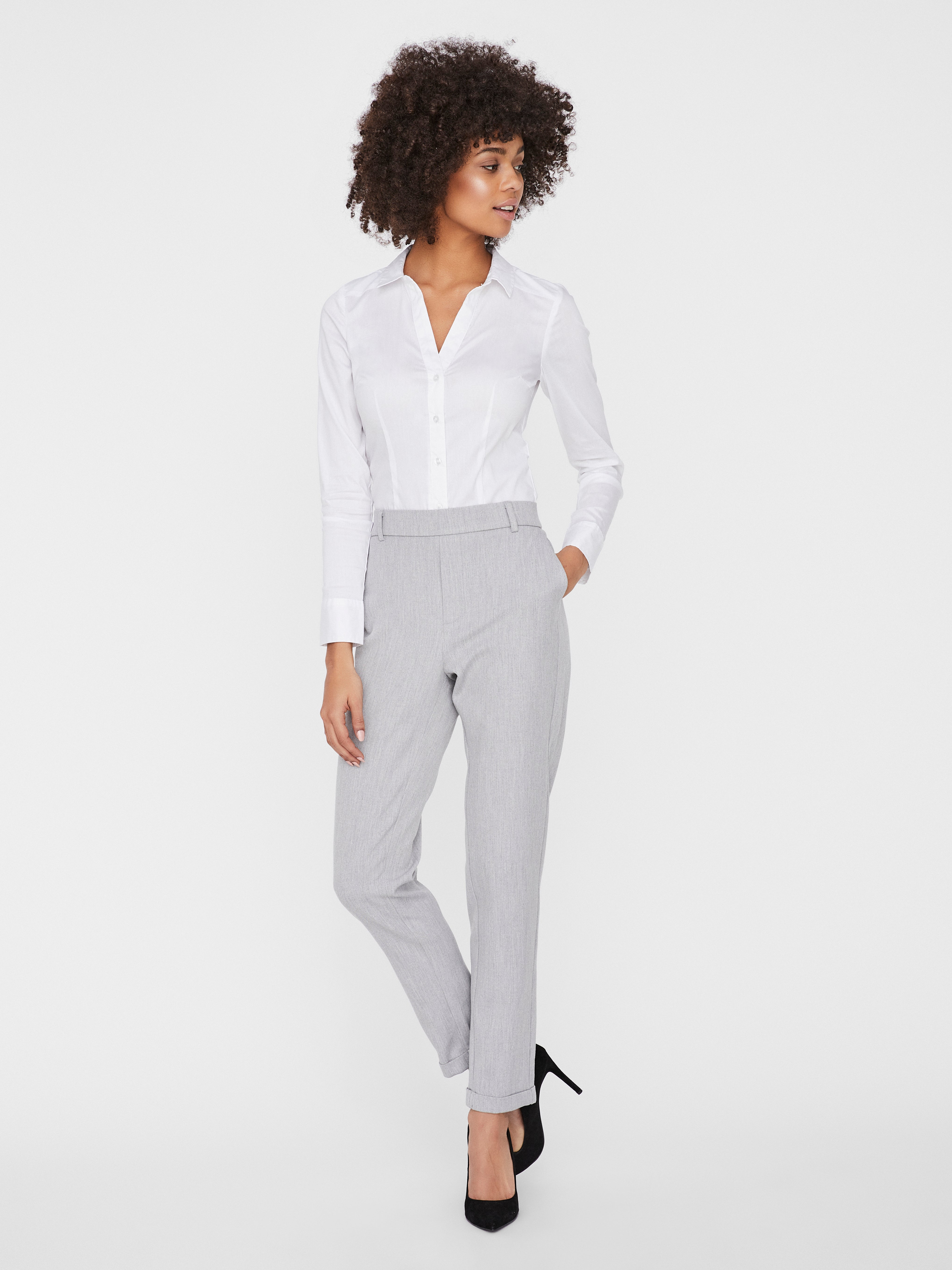 VMMAYA Mid waist Broek
