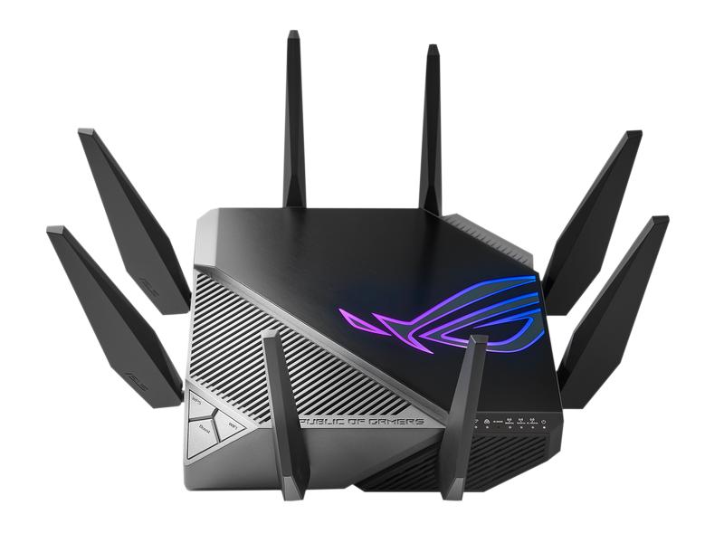 ASUS Tri-Band WiFi Router ROG Rapture GT-AXE11000 GT-AXE11000 Tri-Band WiFi 6E (802.11ax) Gaming-Router