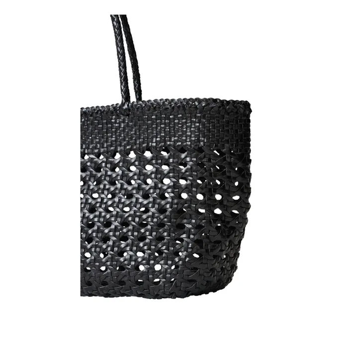Dragon Diffusion Panier Cannage Kanpur | Noir