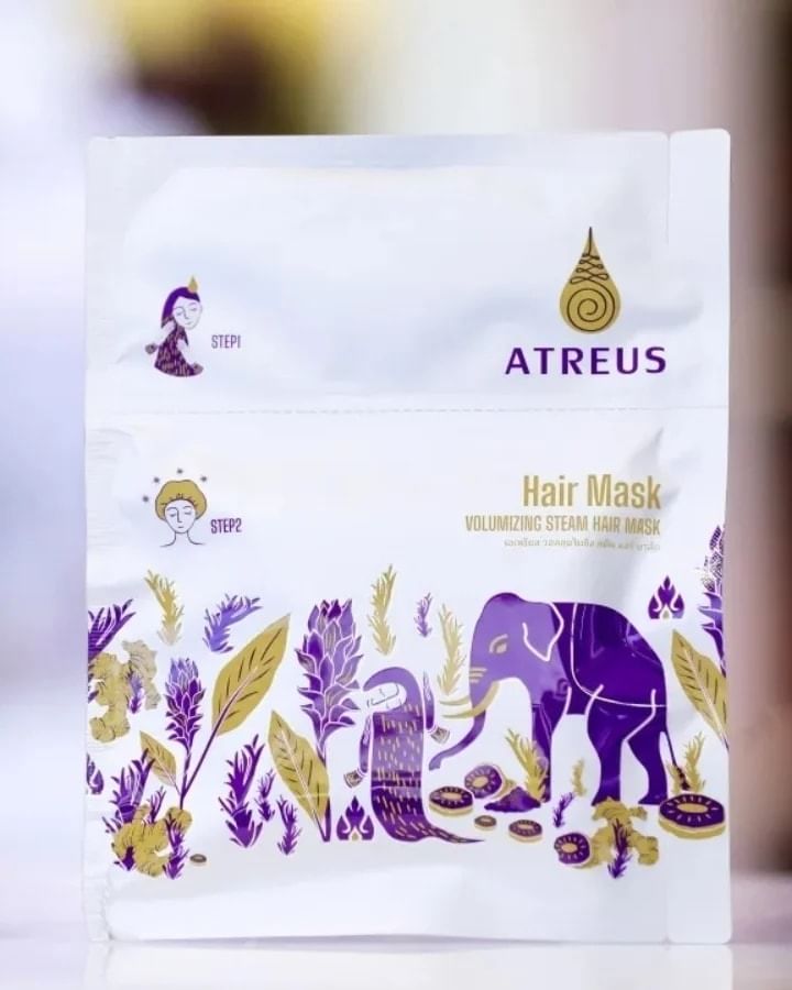 ATREUS - Volumizing Warm Haarmasker