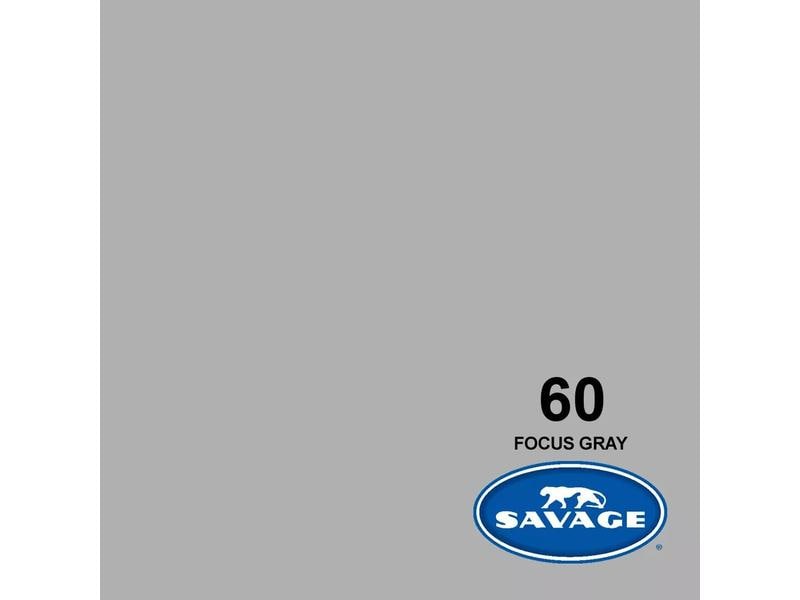 Savage Hintergrund Papier 1.35 x 11 m Focus Gray Das Hintergrundpapier von Savage
