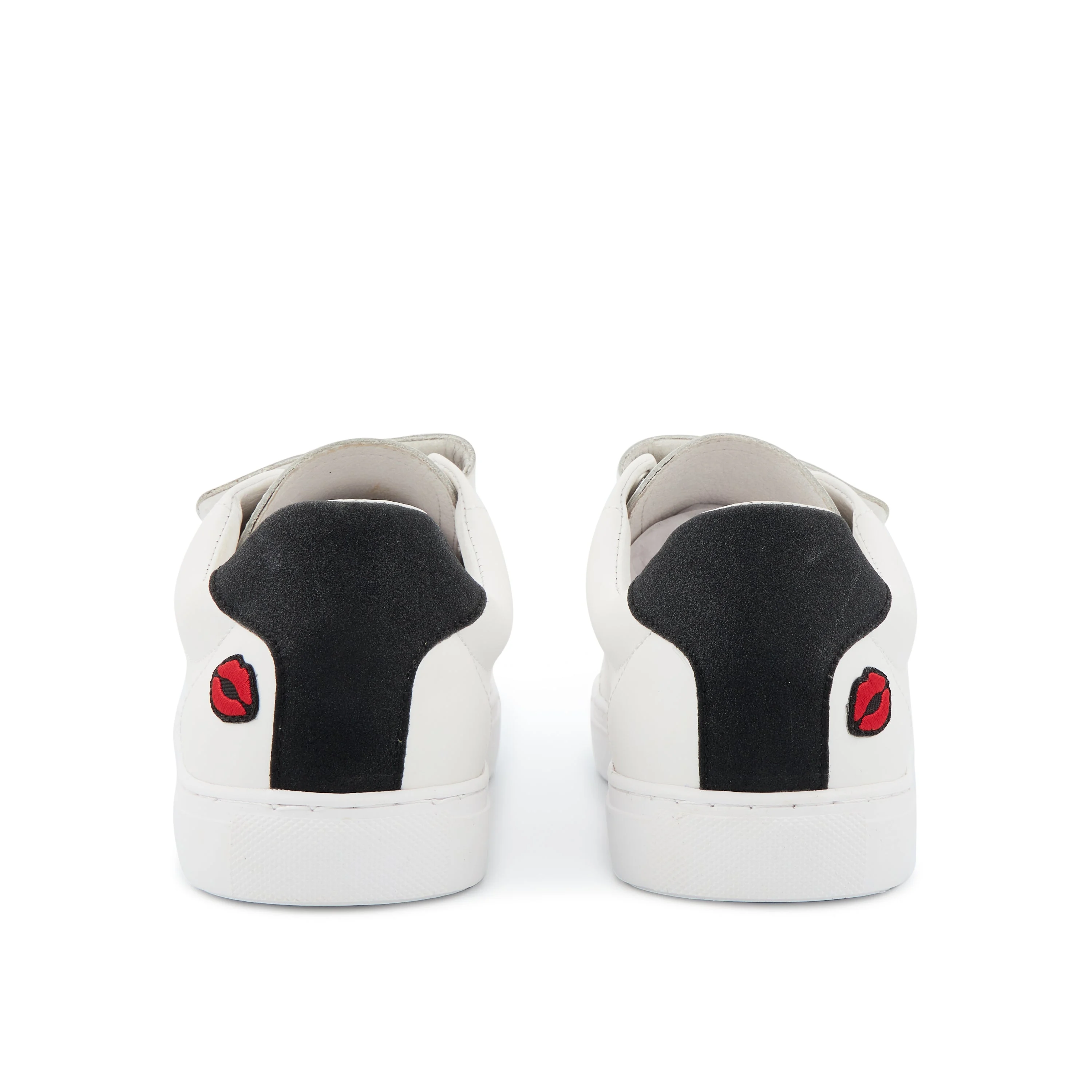 EDITH SHINE BRIGHT - Sneakers en cuir | Blanc