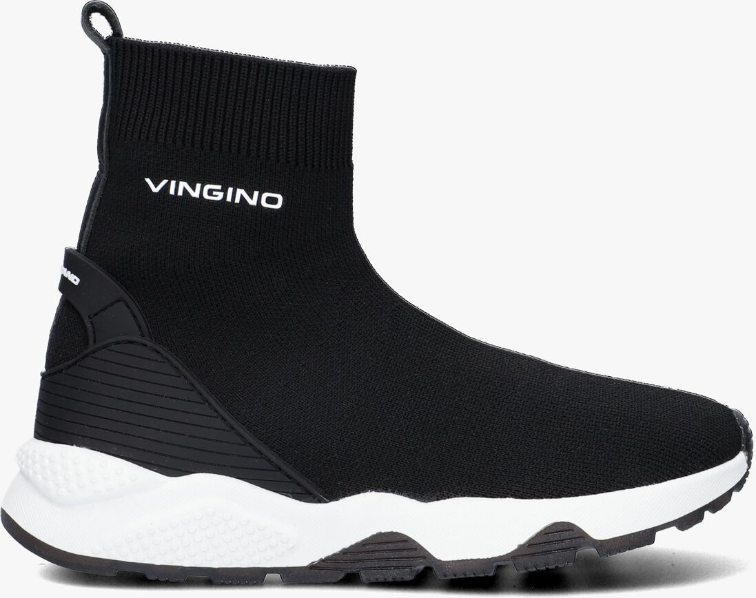 VINGINO zwarte vingino hoge sneaker gino