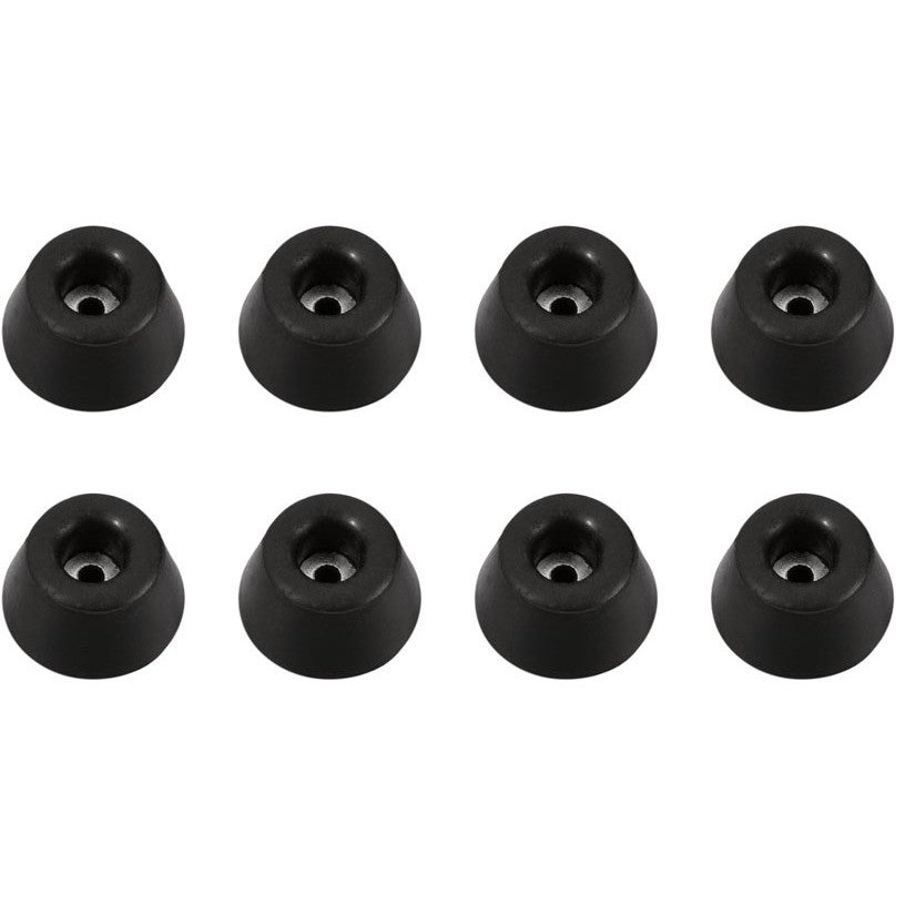 Adam Hall 4901M8AH rubberen voetje 30 x 15 mm (8 stuks)