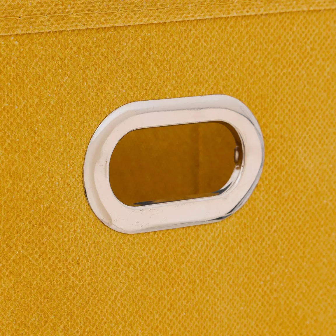 Panier de rangement (15 x 31 cm) Helena Jaune Moutarde