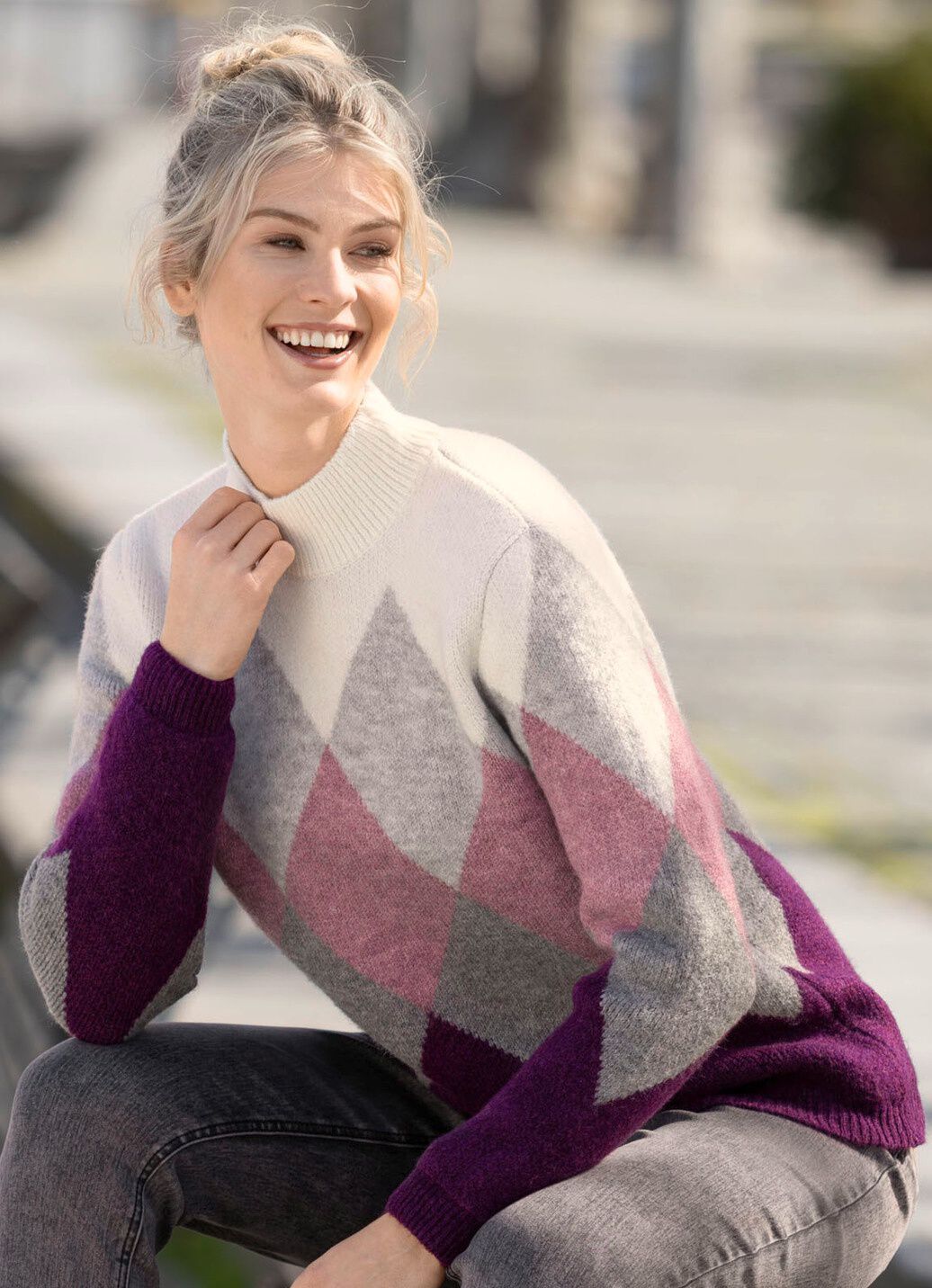 Pullover in sehr flauschiger Qualität