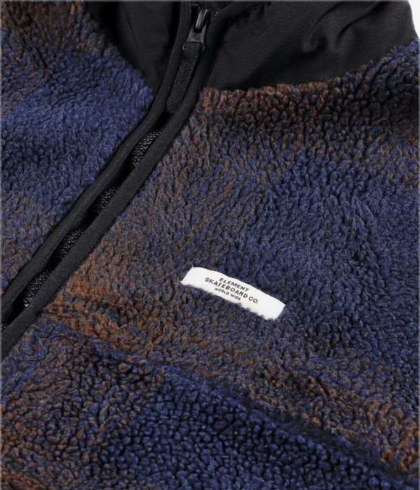 Element Classic Sherpa Jacke (eclipse navy java plaid)