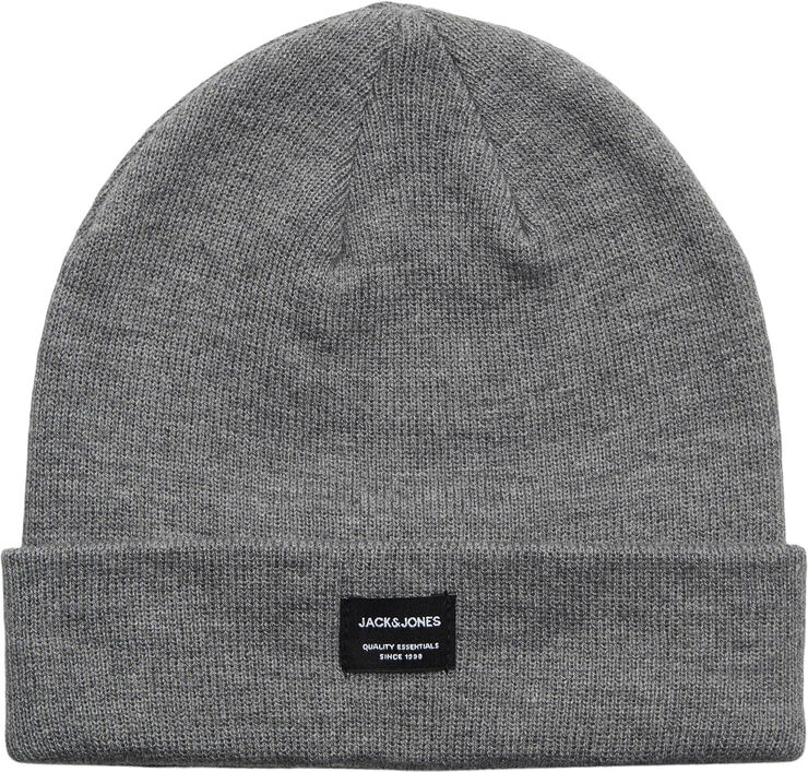 Jack & Jones JACDNA BEANIE NOOS Grey melange