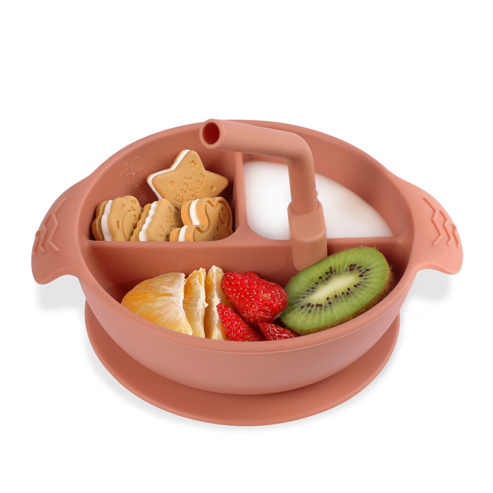 Haakaa Dinerbord Terra Cotta