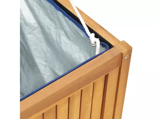 Boîte de jardin 200x50x55 cm Bois massif de teck