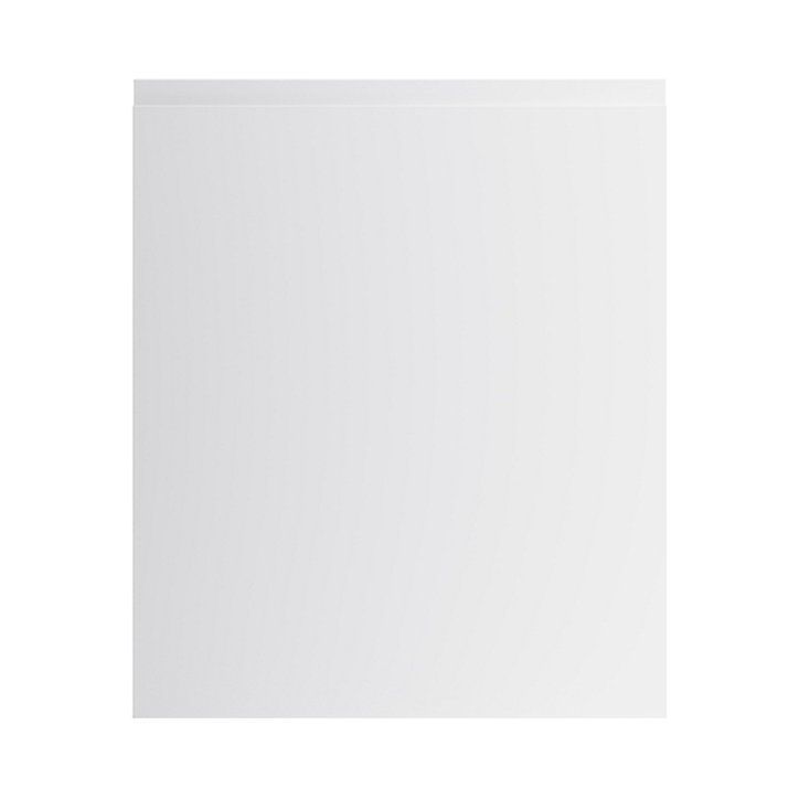 Porte de meuble de cuisine Garcinia gris clair brillant l. 60 cm x H. 72 cm GoodHome