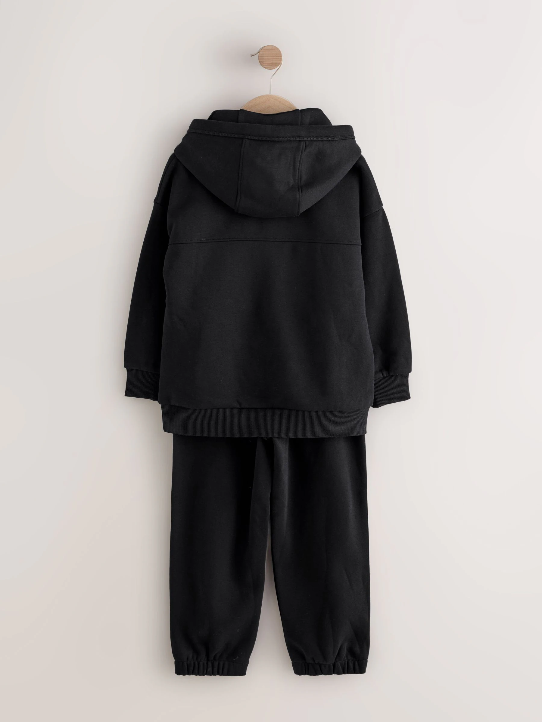 Zwart - Set van sweatshirt en joggingbroek