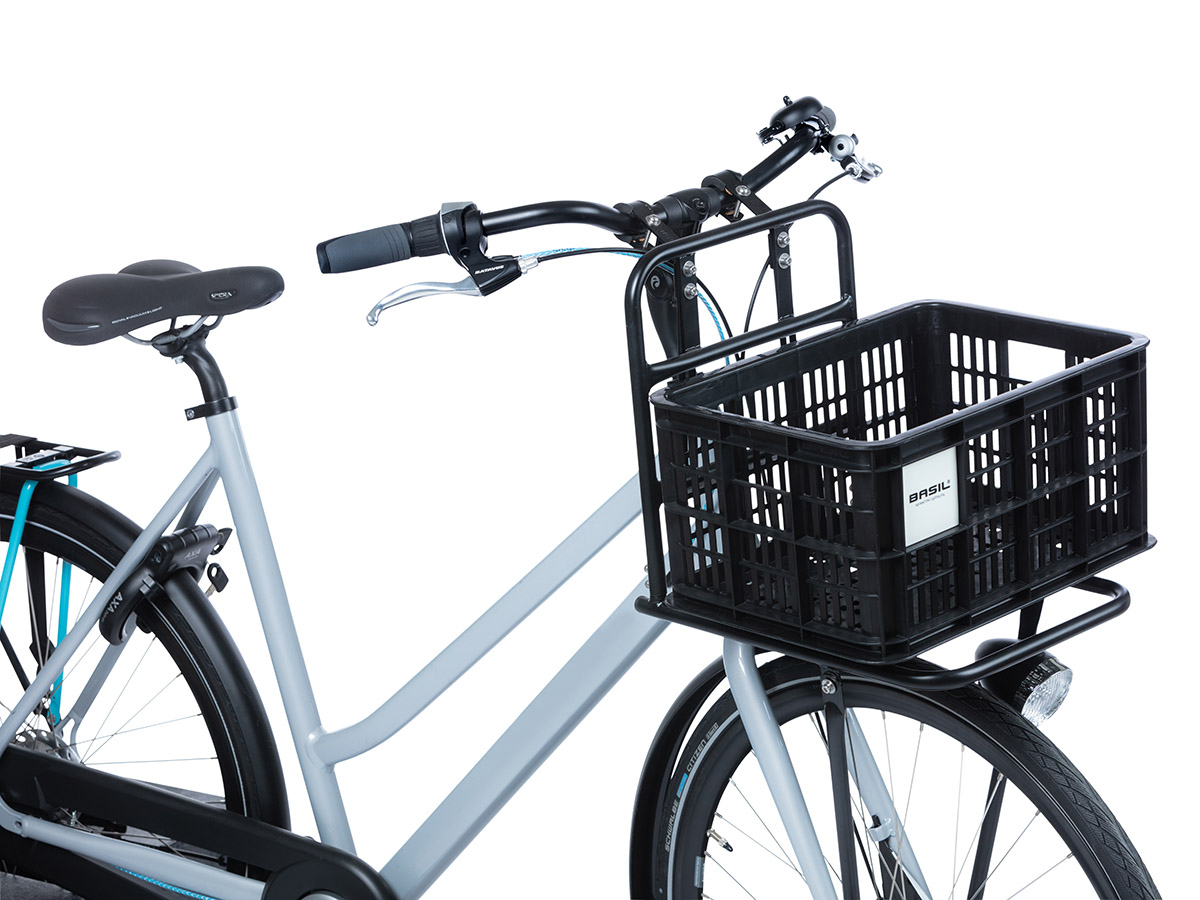 Basil S fietskrat - Black
