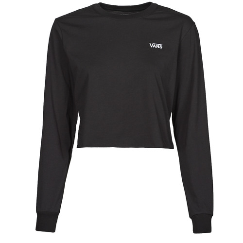 Vans - JUNIOR V LS CROP - Noir