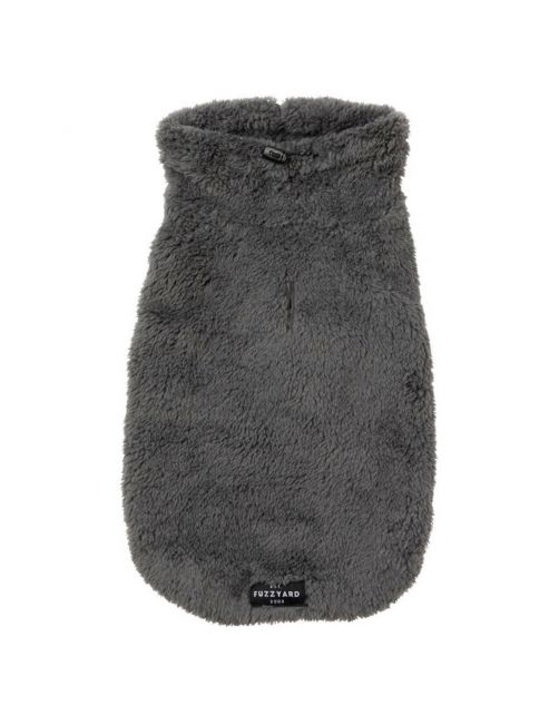 Fuzzyard Turtle Teddy Sweater Donkergrijs - Hondenkleding