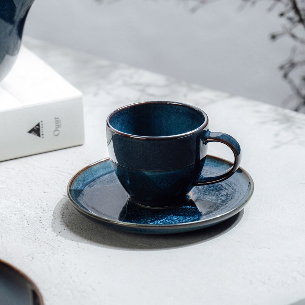 like. by Villeroy & Boch Espressotassen Crafted Denim 60 ml 6er Set