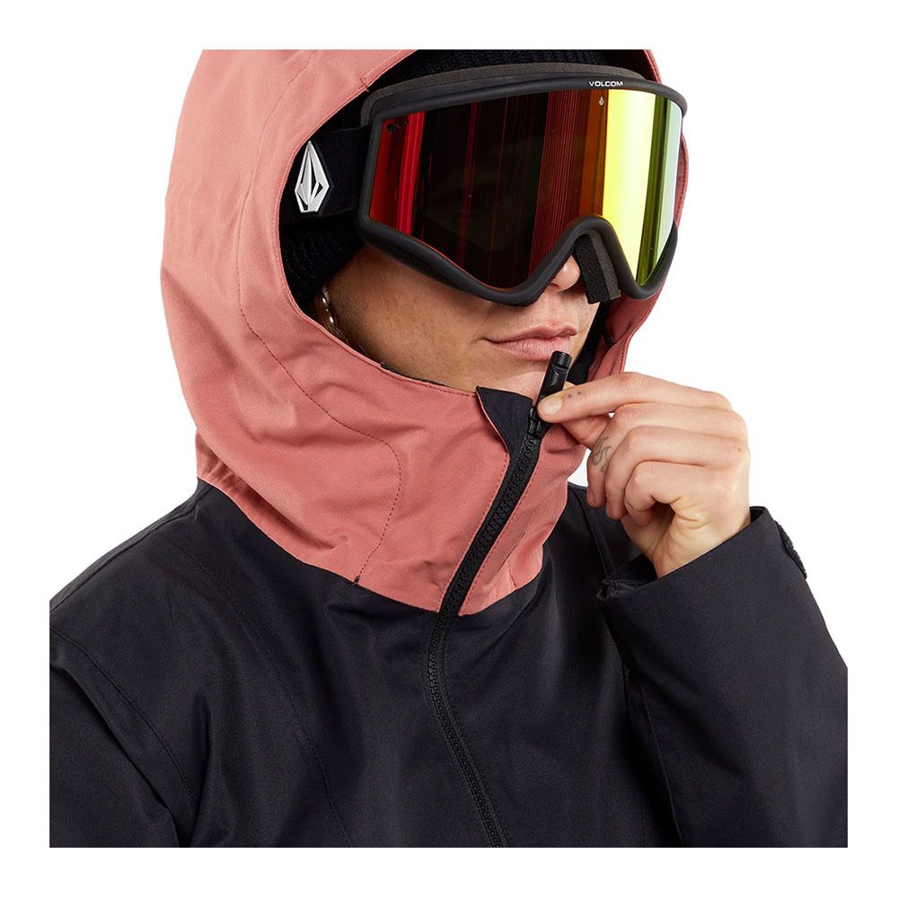 Volcom ASHFIELD - Veste ski Femme earth pink