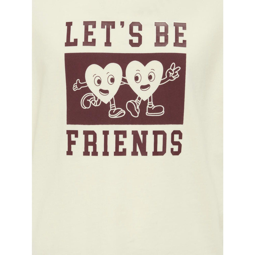 Køb kids ONLY Cloud Dancer Friends/Cabernet Koggitta S/S Boxy Printed Top Jrs