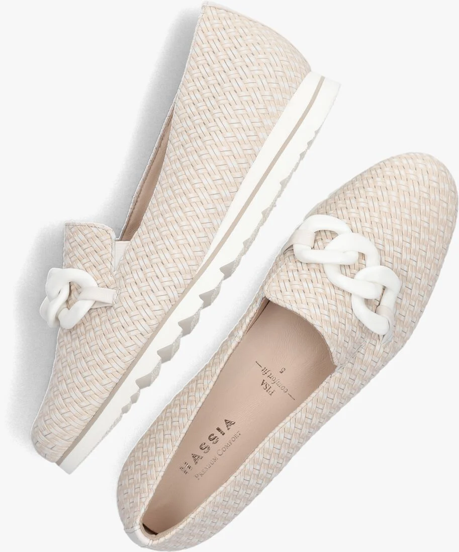 HASSIA beige hassia instappers pisa ketting