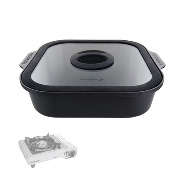 Casserole alu Devil Square Pan 22 cm Brunner