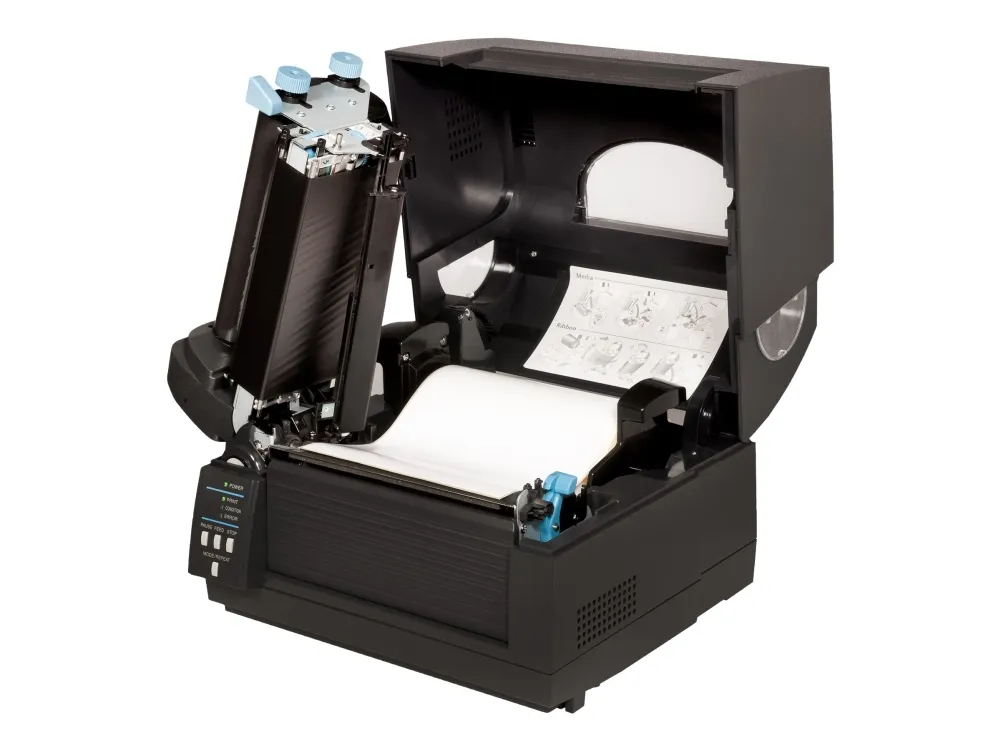 Citizen CL-S6621 - Etiketprinter - direkte termisk/termisk overførsel - Rulle (17,8 cm) - 203 dpi - op til 150 mm/sek. - USB 2.0, seriel - skærer - sort