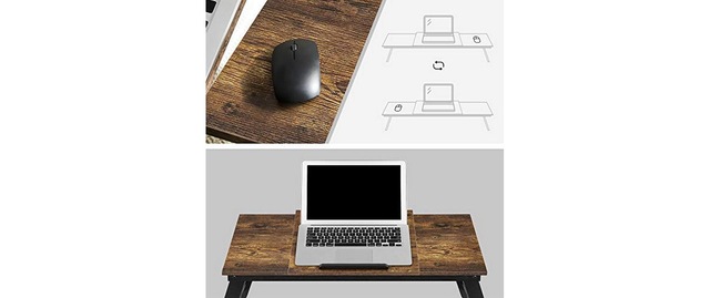 SONGMICS Laptop-Ständer »45365 , Braun/Schwarz«