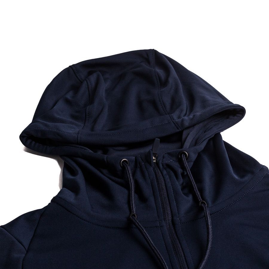 Nike Veste d'Entraînement Strike 21 Dri-FIT avec capuche FZ - Bleu Foncé/Blanc Femme