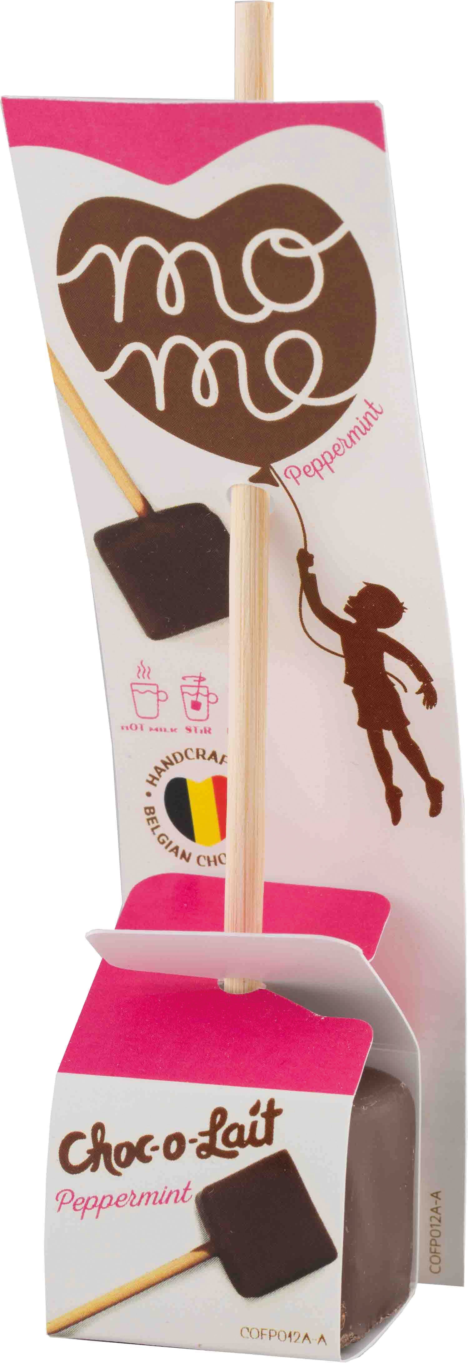 MoMe chocolade stick pepermunt 33 gr