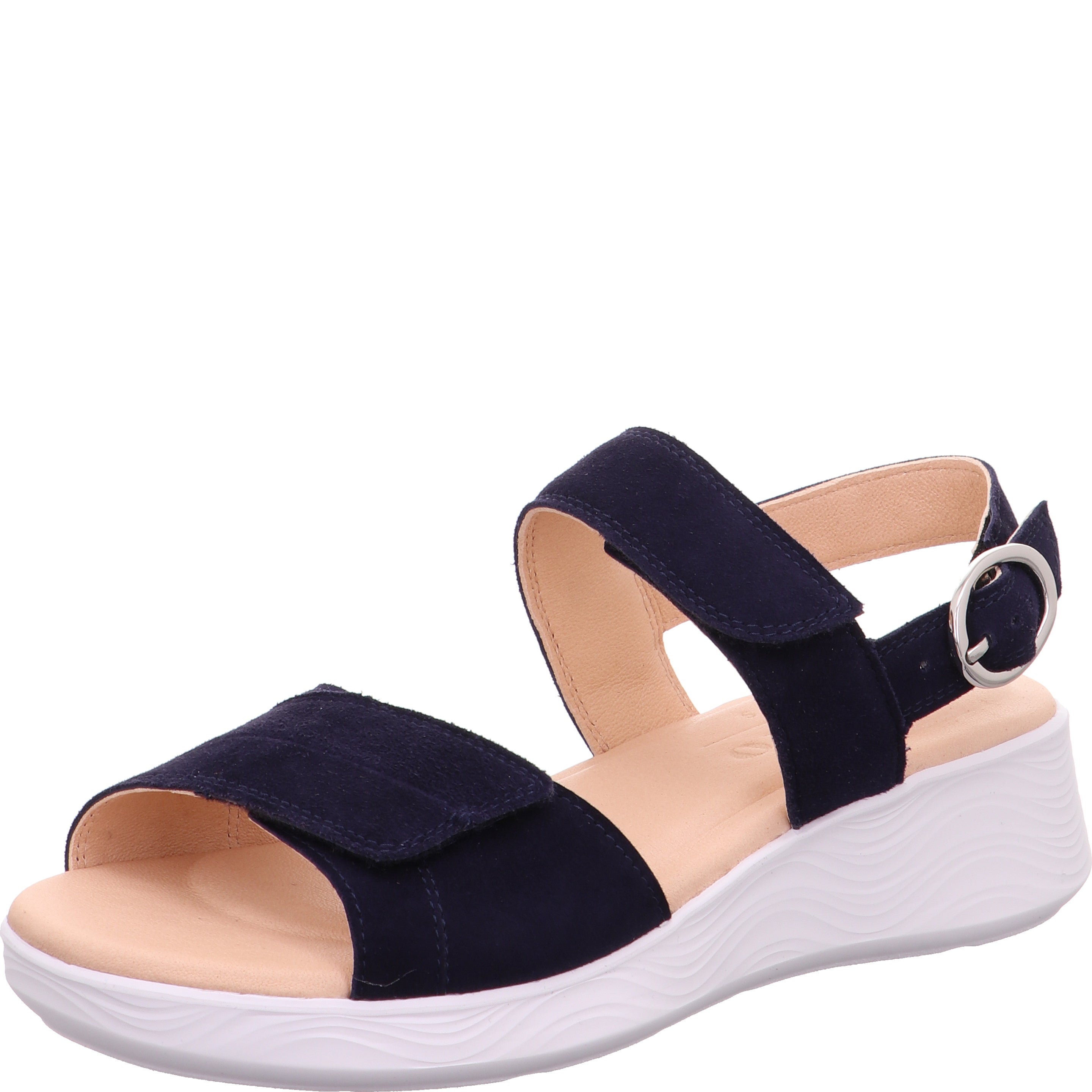 legero SWING Damen  Sandale mit Schnalle - Farbe: Tempesta - Größe: 41