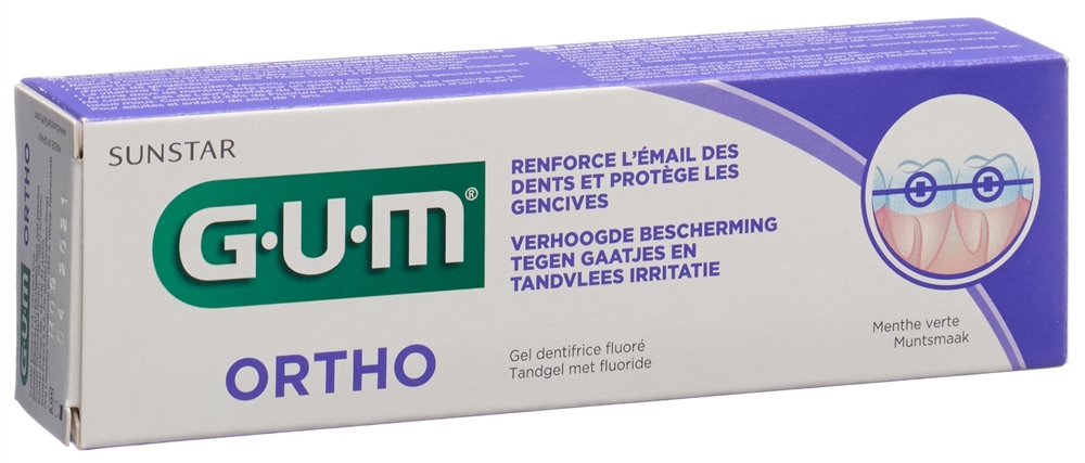 GUM Ortho Zahnpasta<br>75 ml, Paste