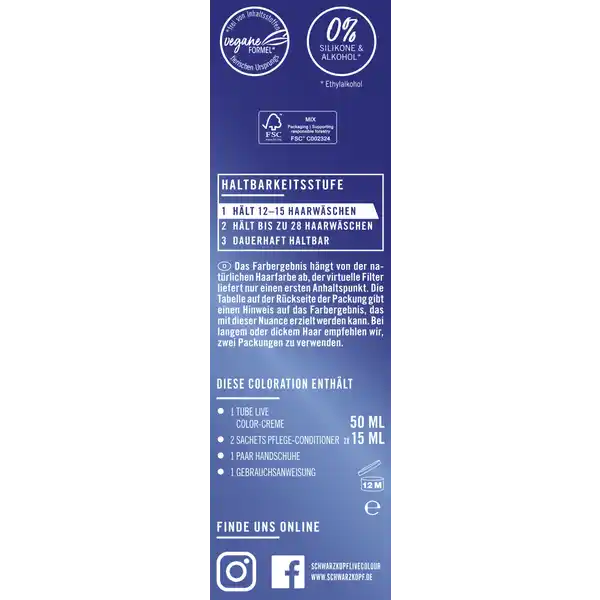 Ultra Brights Haarfarbe 095 Electric Blue