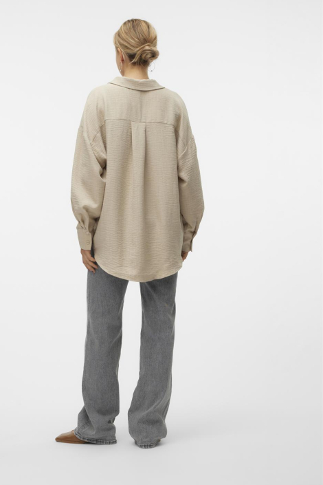 Vero Moda taupe dames blouse