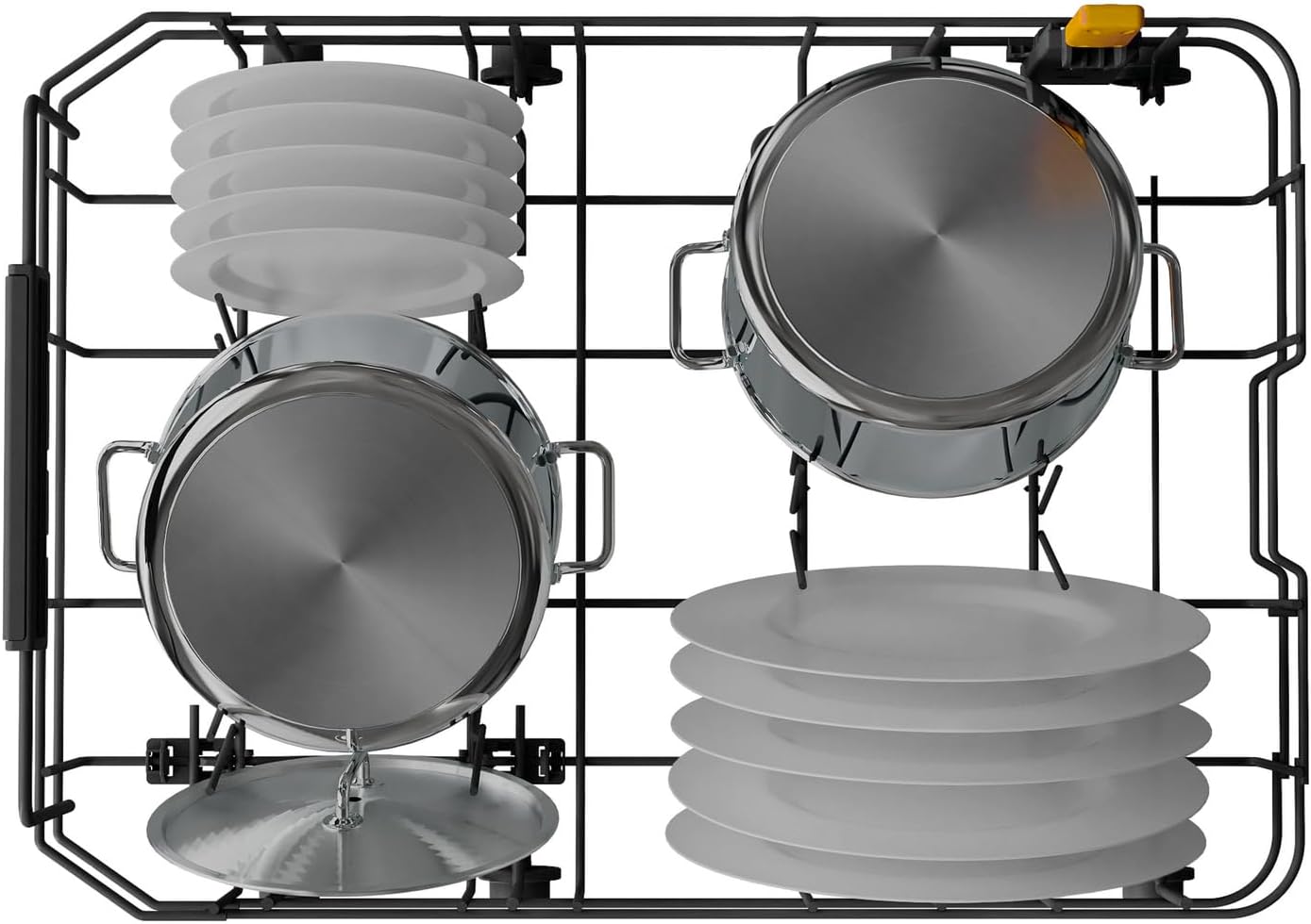 Bauknecht BK6IC11BS7LA0 Vollintegrierbarer Geschirrspüler (45 cm)/ ActiveDry/Sensorprogramm/PowerClean/Besteckschublade/Hygiene-Programm/Vollwasserschutz/Light on floor/Startzeitvorwahl