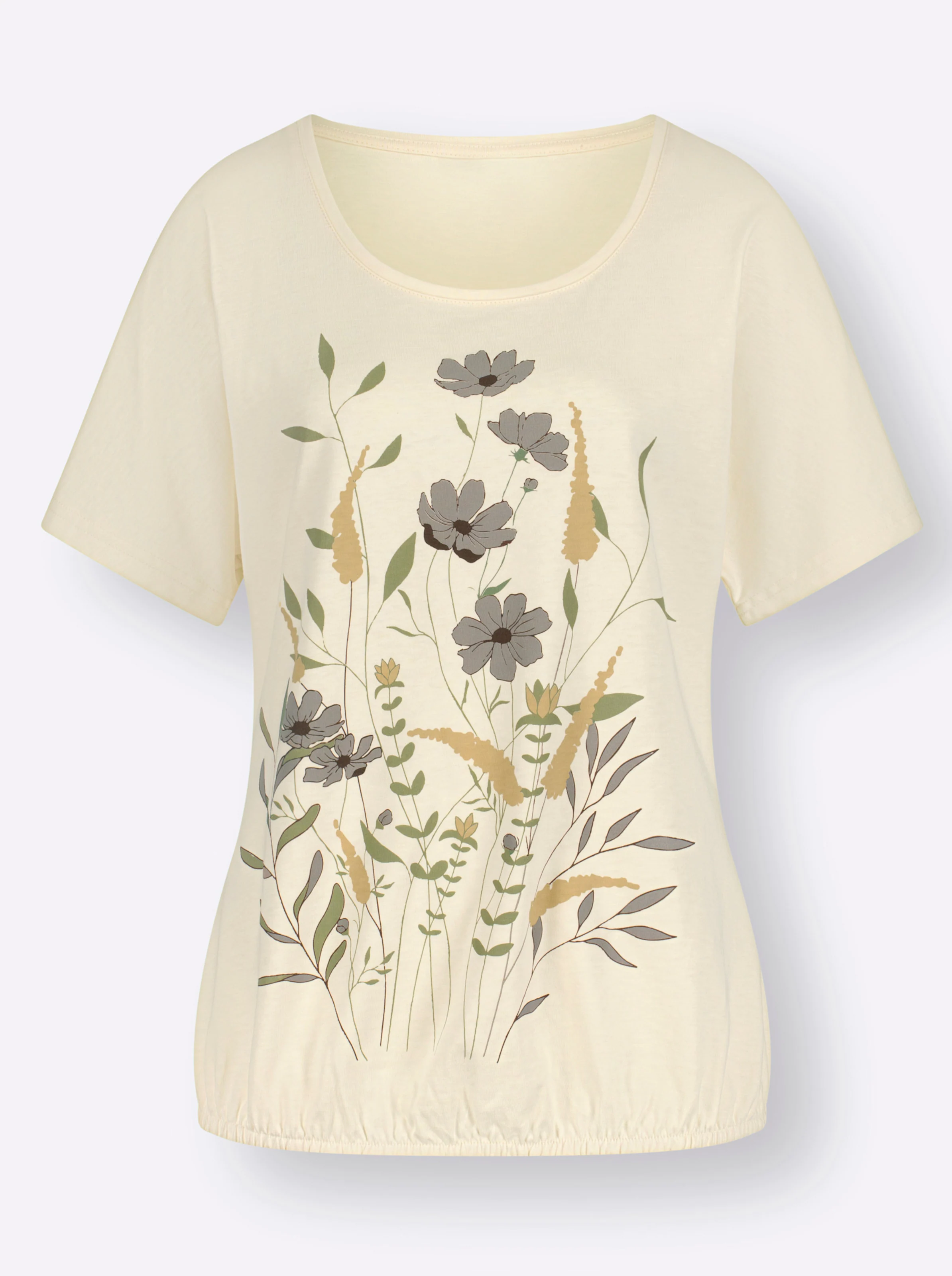 T-Shirt in champagner