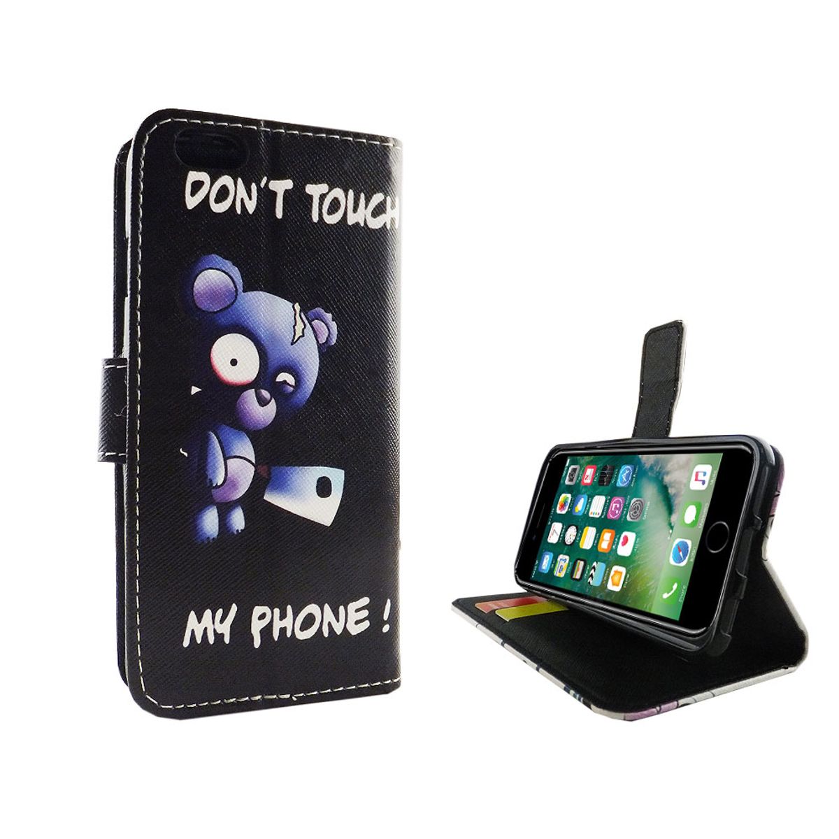 Hülle Handy Schutz für Apple iPhone 6 / 6s Case Cover Tasche Wallet Etui Bumper