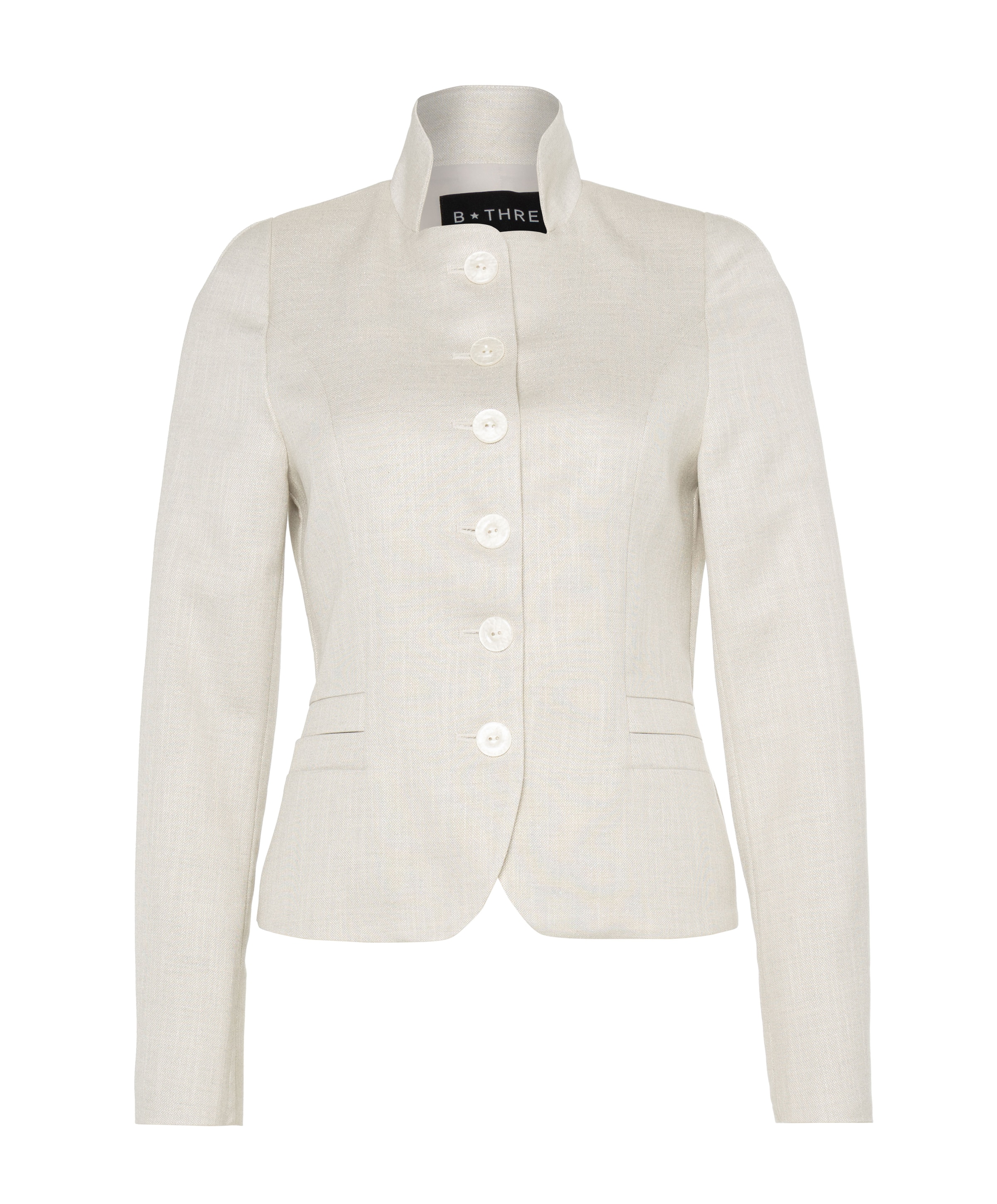 B Three Dames jas beige