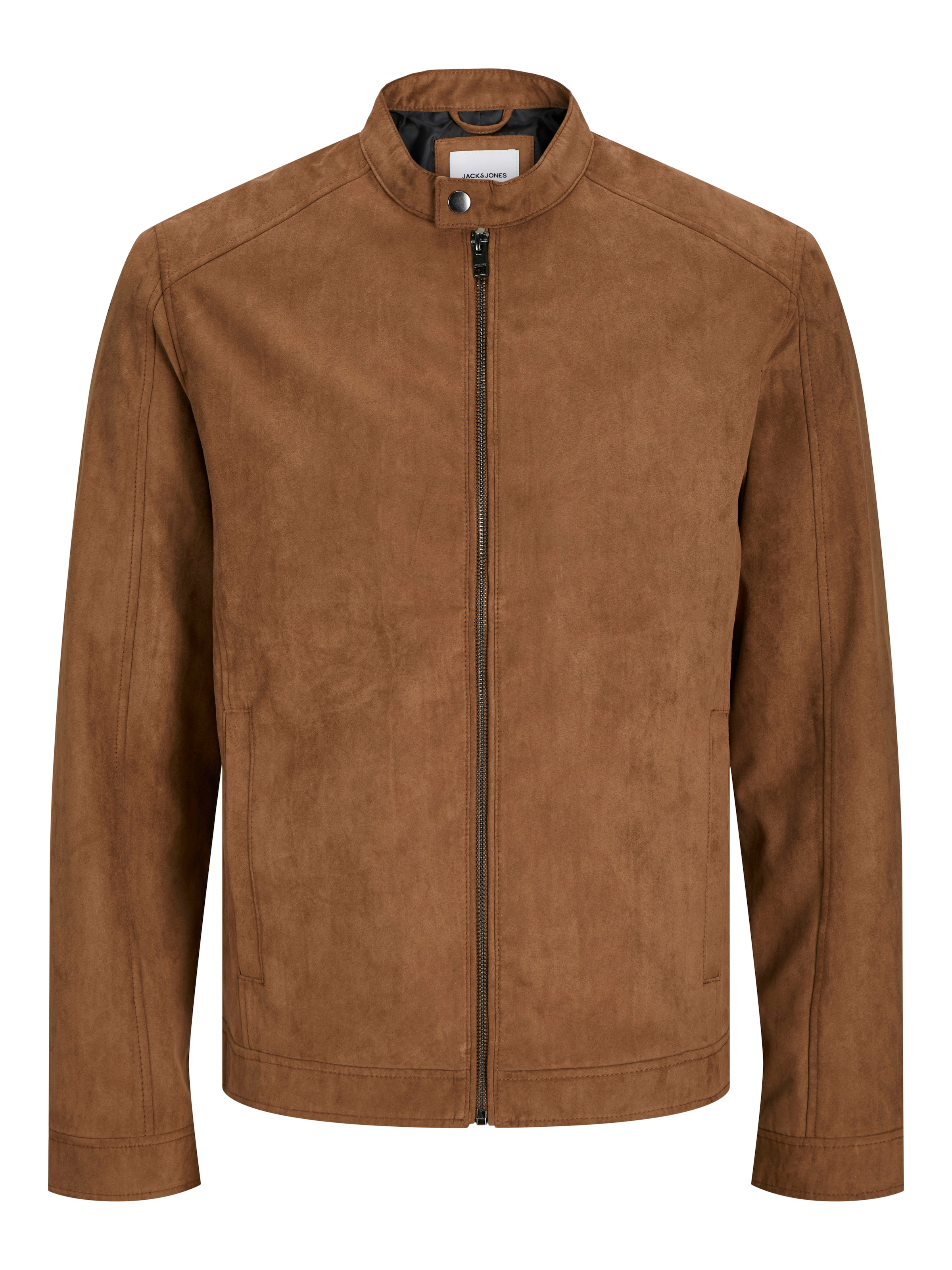 Jack & Jones PlusSize Lederimitatjacke »JJEDYLAN CLEAN JACKET NOOS PLS« ohne Kapuze