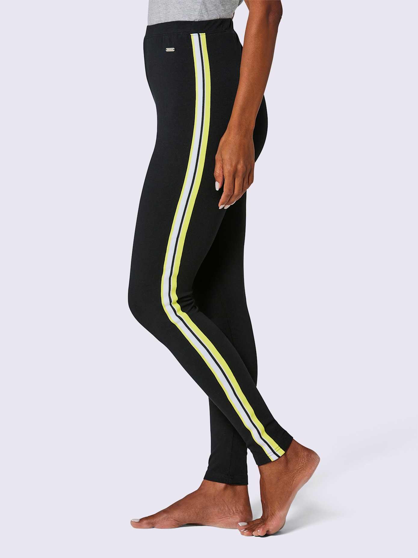 Legging jersey fin