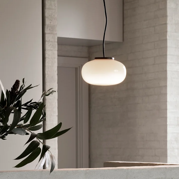 New Works - Karl-Johan LED Pendelleuchte Ø 23 cm, smoked