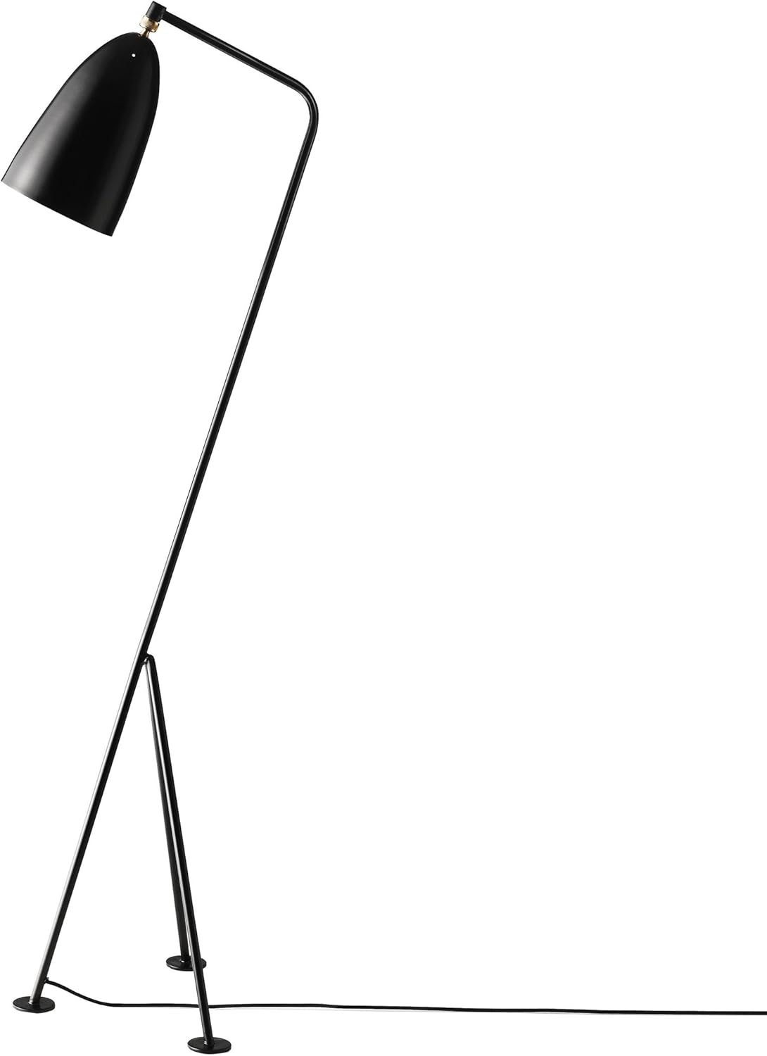 GUBI - Gräshoppa Stehleuchte GM1, Jet Black