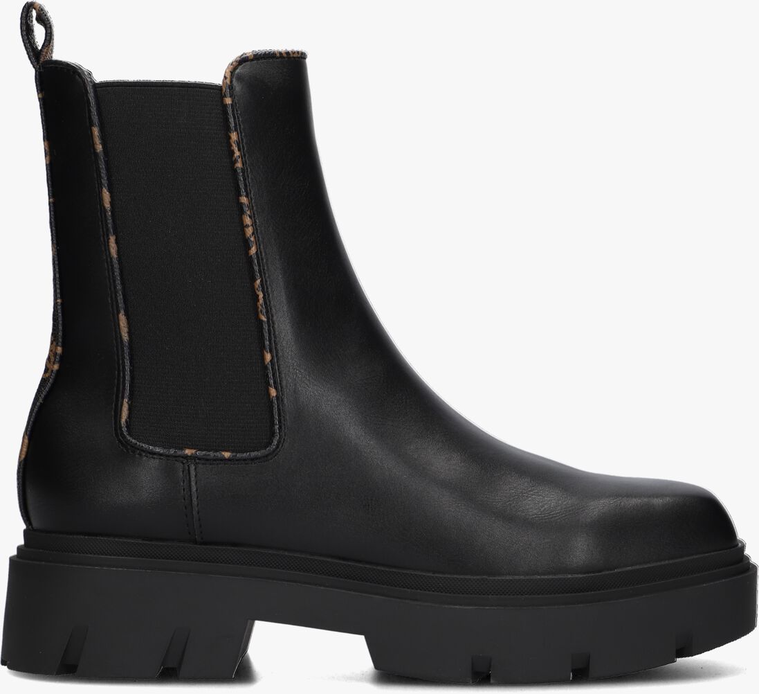 GUESS zwarte guess chelsea boots reyon