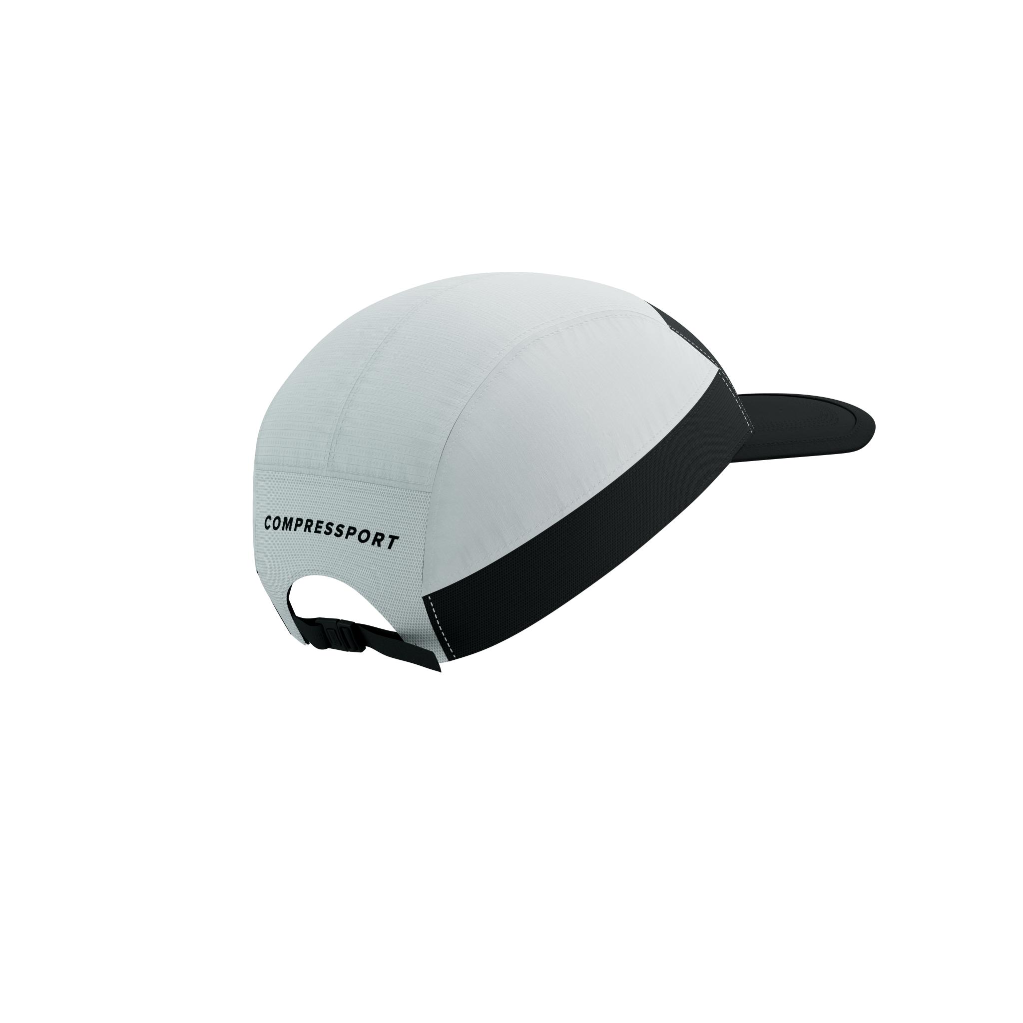 Compressport 5 Panel Light Cap White/Black