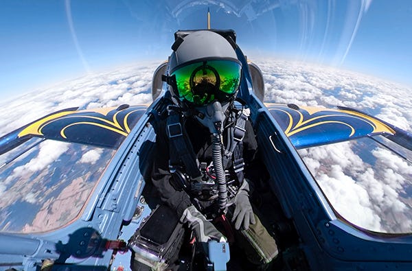 Jet fliegen Sion