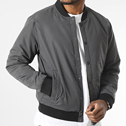 Veste Bomber Warrior College Gris Anthracite