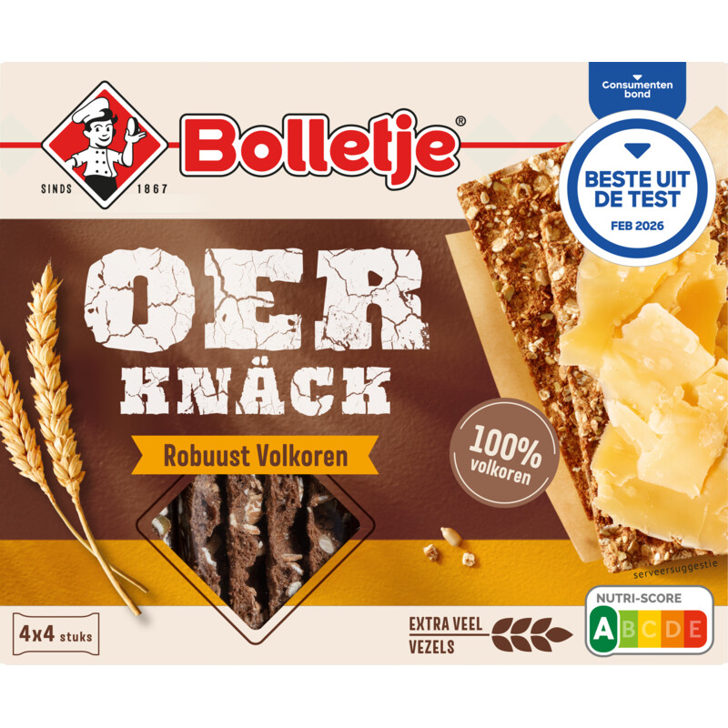 Bolletje Oerknack Robuust Volkoren