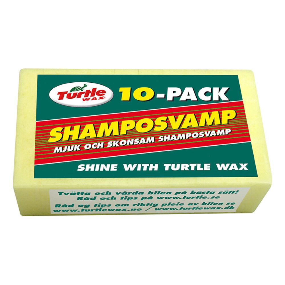 SHAMPOOSVAMP TURTLE WAX 10PK